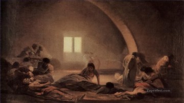 ペスト病院フランシスコ・デ・ゴヤ Oil Paintings